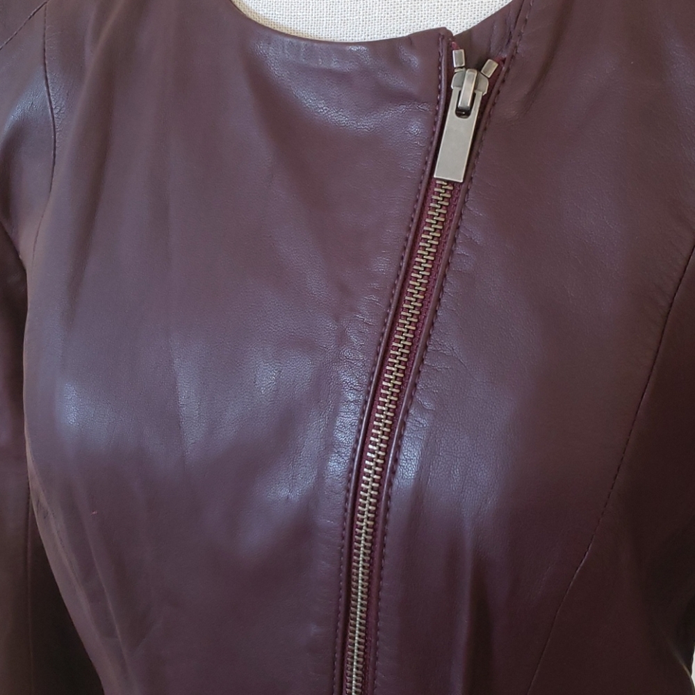 Leather jacket S/P - Picture 12 of 12